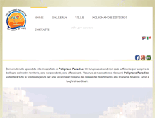 Tablet Screenshot of polignanoparadise.com